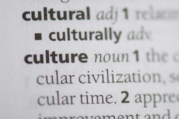 10 Strategies for Overcoming Culture Shock while Studying Abroad in 2026 6 Dictionary page showing definitions of cultural, culturally, and culture in close-up view.
