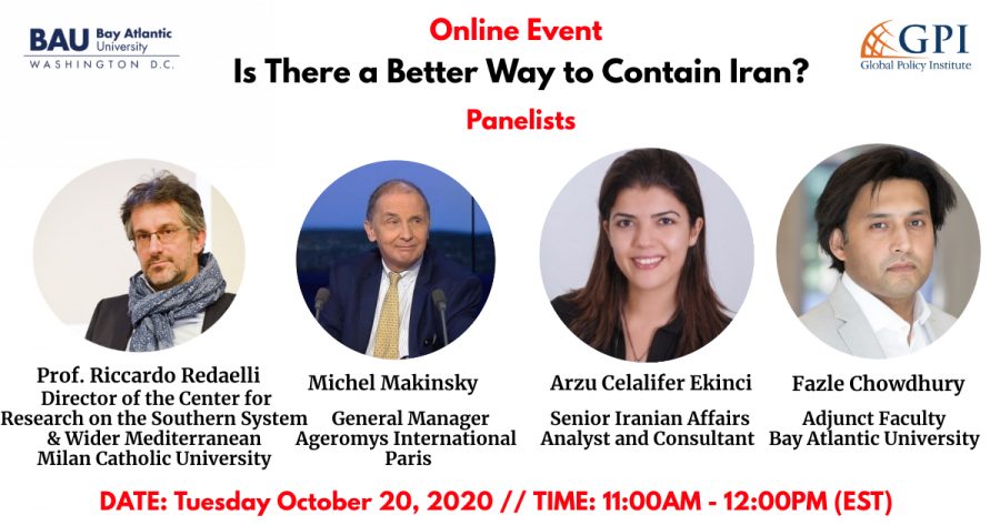 WEBINAR // Is There a Better Way to Contain Iran?