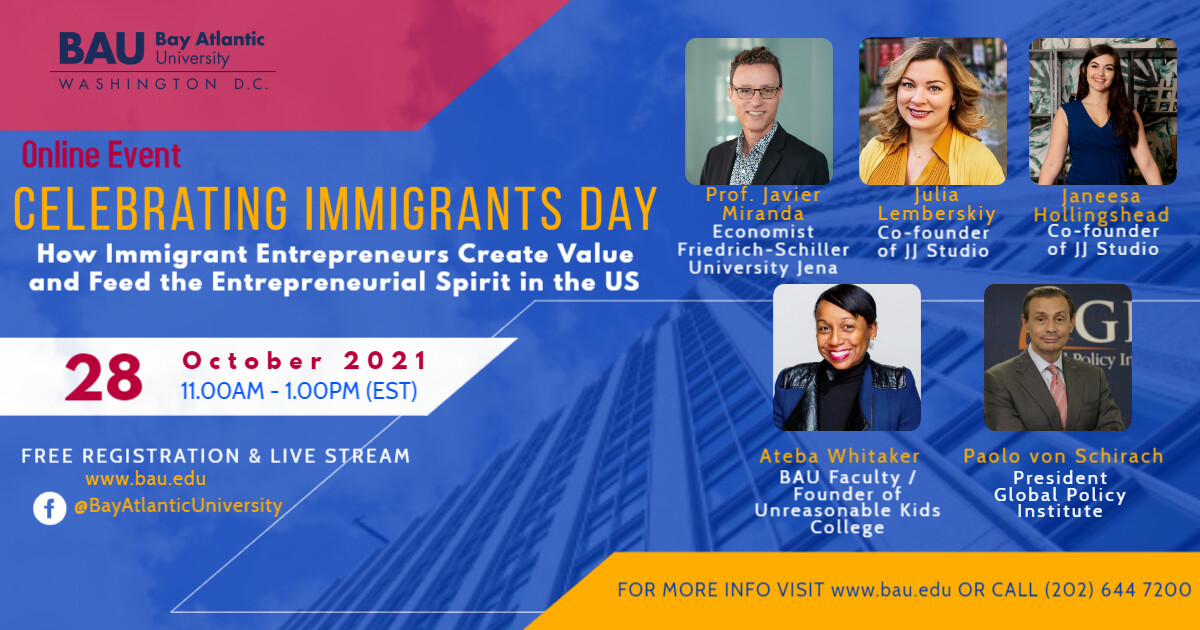 Celebrating National Immigrants Day: How Immigrant Entrepreneurs Create Value and Feed the Entrepreneurial Spirit in the US