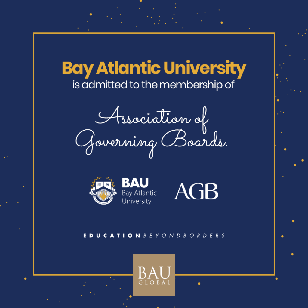BAU is now a member of The Association of Governing Boards of Universities and Colleges (AGB)